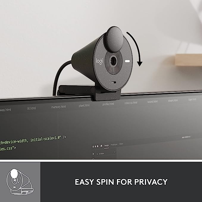 Logitech Brio 300 Full HD Webcam gamingstore Logitech Brio 300 Full HD Webcam gamingstore